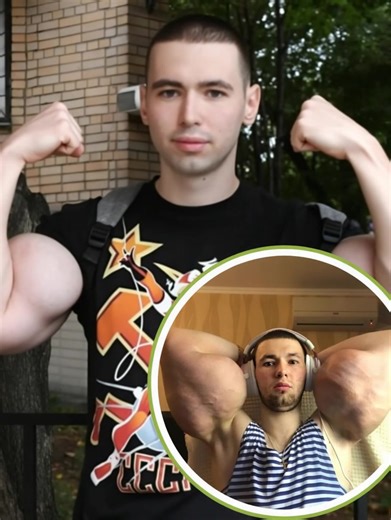 Remember this guy nicknamed ” Bazooka Arms” who became famous after he built up his arm muscles 😲 He recently reappeared online, this time with enlarged lips and cheekbones 😱 Users are shocked by his appearance 😢 What the guy looks like after all the transformations is shown in the comments ⬇️⬇️⬇️ | Amazing stories