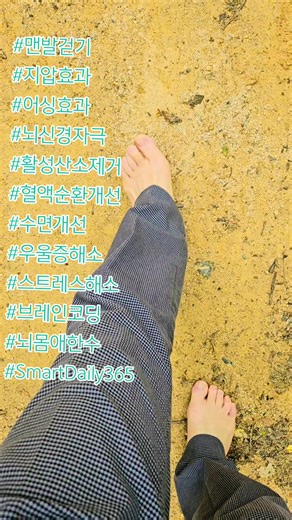 맨발걷기의 놀라운 효능과 효과