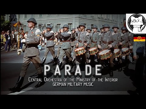 Marsch "Parade" -【German Military Music】[Nationale Volksarmee]