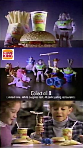 Toy Story Burger King Toys Commercial (1996)