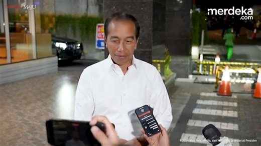 2.2K views · 17 reactions | Ekspresi Jokowi Cerita Soal Kelahiran Anak Kaesang Hingga Rencana Usai Pensiun 20 Oktober | MERDEKA.com | Facebook