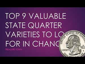 Top 9 Valuable State Quarter Errors In Pocket Change (Find $$$)