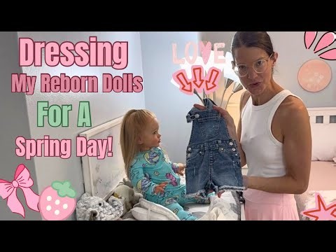 Morning Roleplay with Adelia, Cozy, Pippa & Silicone Baby Layla - New Outfits for Each Doll!