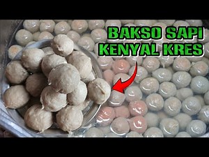 Crispy Meatball Recipe!! Make 1kg of Beef, Chewy, Crispy, and Glowing | You Must Try This!
