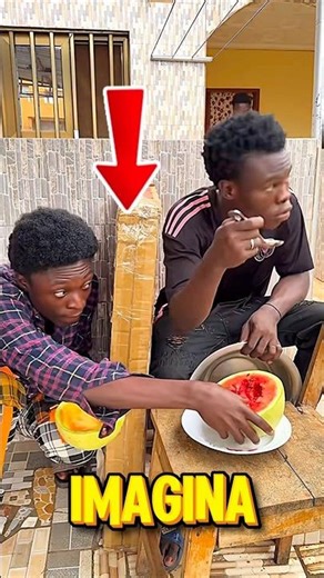 Imagine you're eating and your brother stole your food. What would you do? 😱