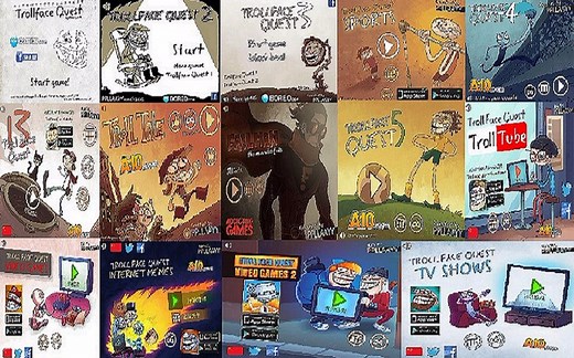 【Trollface Quest】史上最贱的游戏全系列（除手机版）