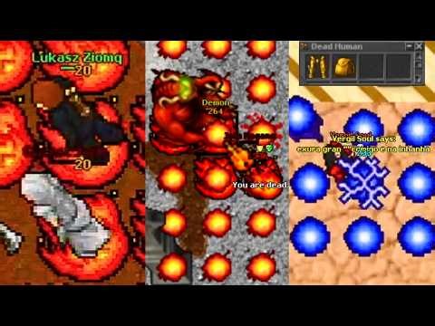 TOP 3 MOST INSANE DISASTERS-ENDINGS IN OLD TIBIA (2006-07)