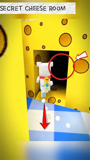 SECRET CHEESE ROOM #superbearadventure #Shorts