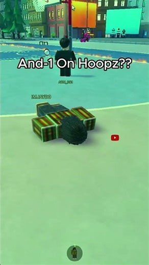 AND 1 SHOT IN ROBLOX BASKETBALL? #hoopz #roblox #funny