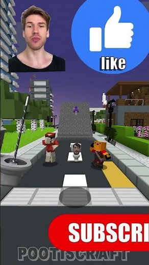 WHO GOES THROUGH THE SKIBIDI TOILET 😅 #shorts