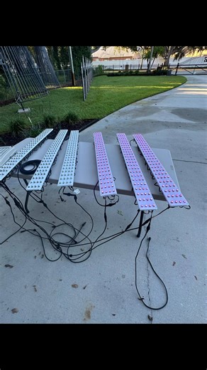 Day 5 is Over. I put the Machine to work for 11 hours today in the Florida Hottt Sun! Yes, I stayed Hydrated and got it done. Each year is a new Test to see if I still Love the Process. Yes…Yes and Yes. The Challenge is real. How did your day go? #BurtonFamilyLightShow #2025lighrshow #dreams #GotPixels #ILoveTheProcess | Burton Family Light Show