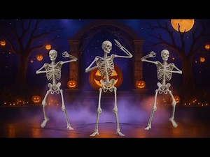 Dancing Skeletons Funny Halloween Music Video