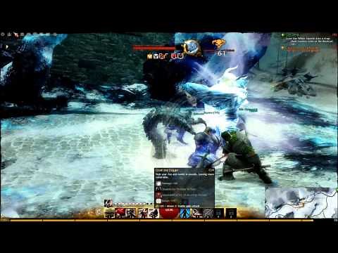 Guild Wars 2 boss fight: The Champion Icebrood Goliath