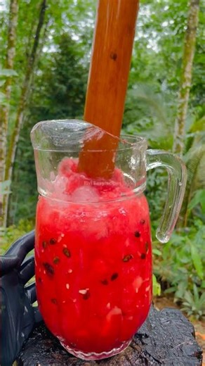 Watermelon Coconut Shake 😍😋 #food #cooking #shorts