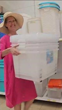 DIY Container Storage Hack for Perfect Crochet Organization!