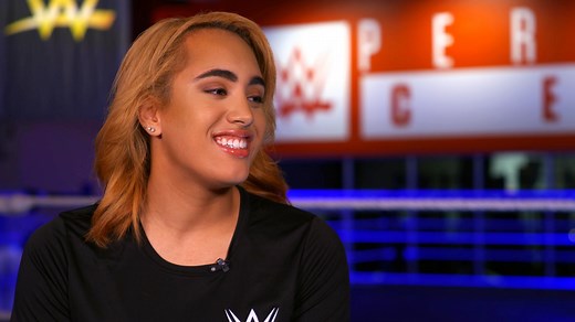 Simone Johnson, daughter of Dwayne The Rock Johnson and Dany Garcia, sits down with Cathy Kelley to discuss her love of sports-entertainment and why she’s joining the WWE Performance Center to train to become WWE’s first fourth-generation Superstar. | WWE