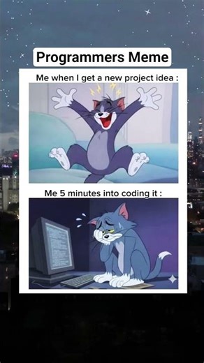 New Coding Project Meme 💻 #shorts #programming #project #meme