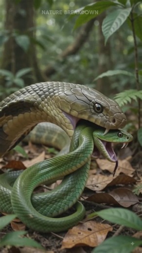 Why King Cobras Are So Dangerous 🐍 | The World's Longest Venomous Snake Explained #shorts #kingcobra