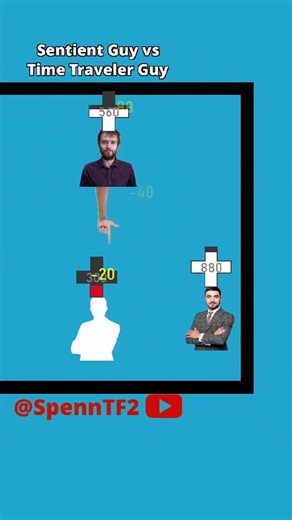 Sentient Guy vs Time Traveler