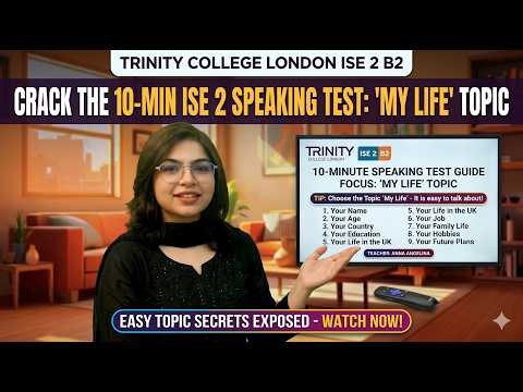 How to Pass B2 English Test (ISE 2) - Speaking Test