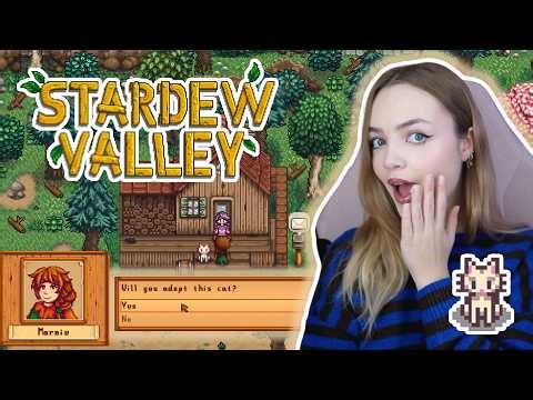 i'm addicted to my new stardew valley farm! 🍓🌱🌷🧺 cozy stardew valley let's play ep 2