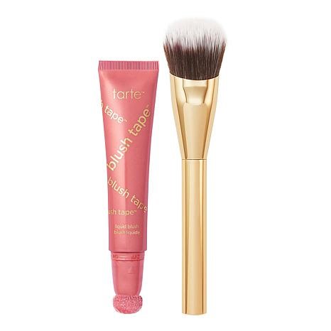 tarte Blush Tape Satin Blush with Brush | HSN