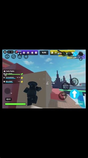 My least used weapon in Roblox rivals (sorry if its blurry or laggy i have bad vpn)