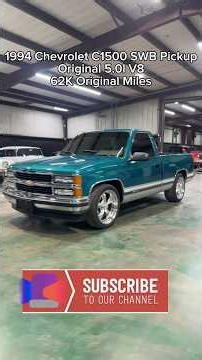 1994 Chevrolet C 1500 original 5.0 L V8 ￼￼