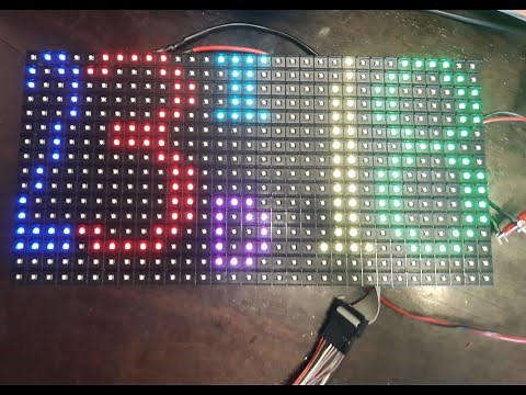 Hub75 16x32RGB Leds