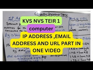 KVS,NVS,COMPUTER 2025 IMPORTANT TOPICS ASKED IN PREVIOUS PAPER#VIDEOVIRA