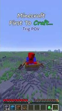 Minecraft First to Craft but It's MASSIVE!