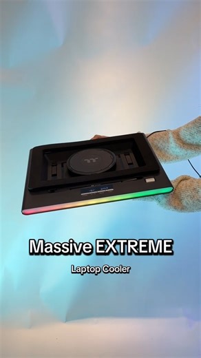45K views · 92 reactions | Massive EXTREME delivers high fan speed for your laptop cooling needs  Say goodbye to overheating as this cooler keeps your gaming and workstation laptops chill and ready to perform.  Learn everything you need to know here:: https://reurl.cc/6K2EQ5 #Thermaltake #MassiveEXTREME #LaptopCooling #gaming #gamingpc #gaminglife #gamingsetup | Thermaltake Technology Inc | Facebook
