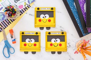 Back-to-School Bus Craft