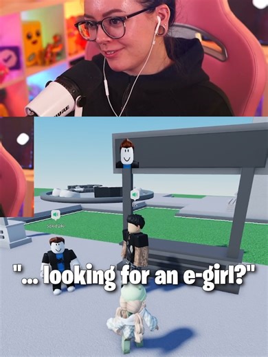 I cringed at myself e-girl voice trolling in Roblox Mic Up #roblox #voicechatroblox #egirl