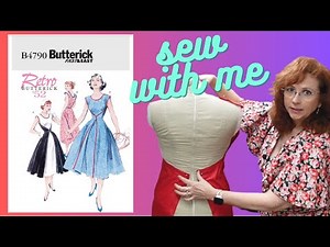 Sewing Butterick 4790 Retro Wrap - The Walk Away Dress