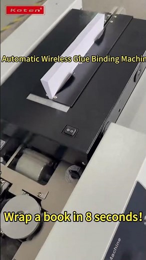Automatic Wireless Glue Binding Machine