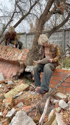 Drawing a Post-Apocalyptic Techno-Jungle! #drawing #sketching #artist #shortvideo