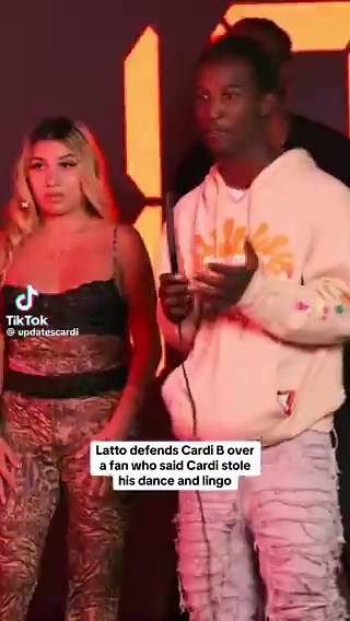Latto defends Cardi B over a fan who said Cardi St0le his dance and lingo😳👀