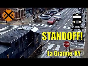 CSX ENGINEER DOES OUTSTANDING JOB! SKILL, PATIENCE & COURTESY! LA GRANGE, KY