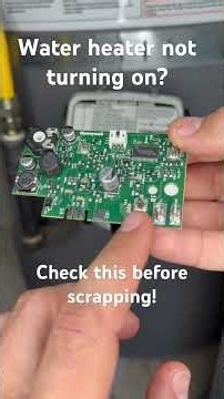 Water heater not powering on when lighting pilot? Check this before scrapping! #homemaintenancetips