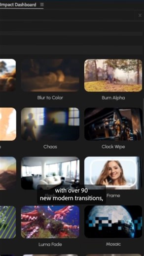 That feeling when you update #PremierePro and there are 90 new effects, transitions, and animations ready for you to use. 🥳 These fully customizable tools are perfect for editors looking to level up their toolbox. From color grading assists to dynamic title animations, you can access the full library today by updating #PremierePro. https://adobe.ly/46hE8r5 | Adobe Video
