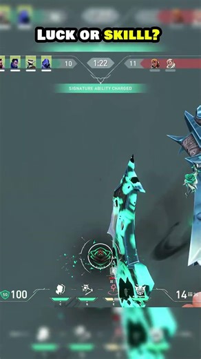 Was This Luck or Skill? #valorant #valorantshorts