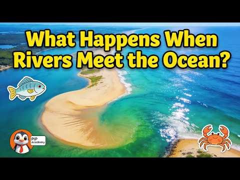 When River Meets Ocean — Nature's Most Stunning Phenomenon