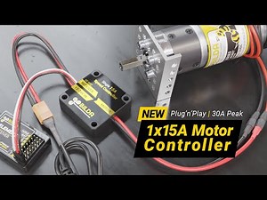 New 1x15A Motor Controller