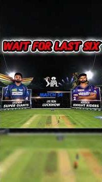 ipl 2024 Lsgvs kkr | first inning highlights ||#shorts#ipl#iplmatchhighlights