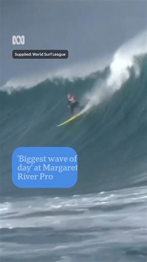 #BestOf2025: Local surfer Willow Hardy led the charge on an incredible day of competition at the Margaret River Pro, paddling into to this bomb in the first few minutes of her heat. She may not have made it, but she certainly left her mark. Fellow West Aussie charger Felicity Palmateer chiming in with some great commentary. 🍩🍩 ℹ️ This post is part of our series recapping our favourite, or the most popular, stories from 2025. To get more news like this straight from the source download the ABC
