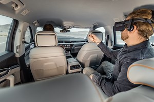 Audi reveals back seat virtual reality platform at 2019 Consumer Electronics Show