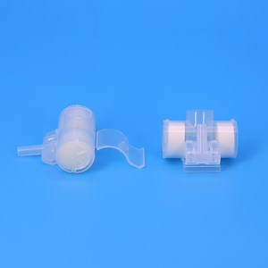 [Hot Item] Tracheostomy Breathing Tracheal Hme Disposable Filter with Oxygen Port