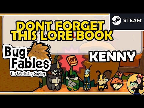 DON'T FORGET THIS LORE BOOK! - KENNY SIDE QUEST - Bug Fables Gameplay