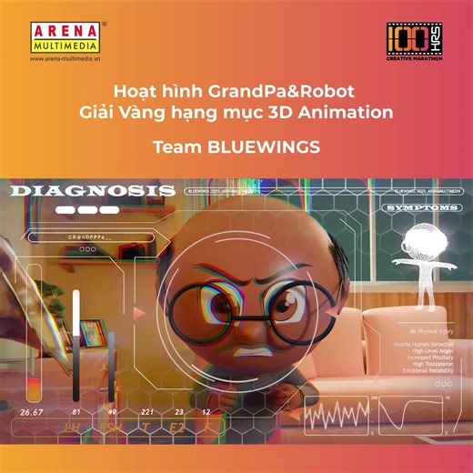 🏆 Giữa hàng trăm đội thi quốc tế, học viên Arena đã bứt phá và giành Giải Vàng Nhóm BLUEWINGS của Arena Multimedia đã xuất sắc chinh phục hạng mục 3D Animation Short Film tại cuộc thi sáng tạo toàn cầu 100hrs Creative Marathon. 🌍 Đây là “đấu trường” nơi các đội thi chỉ có 100 giờ để biến ý tưởng thành tác phẩm. Và BLUEWINGS đã chứng minh: học viên Arena đủ bản lĩnh, sáng tạo và kỹ năng để cạnh tranh sòng phẳng với thế giới. 🔥 Thành công này khẳng định: -Arena không chỉ dạy công cụ, mà còn đào